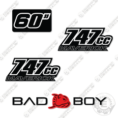 Fits Bad Boy 747CC Decal Kit Mower