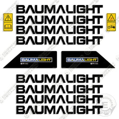 Fits Baumalight ST440 Tree Spade Decal Kit