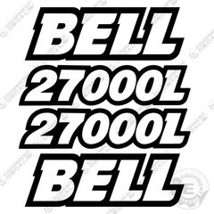 Fits Bell 2700L Decal Kit Water Truck