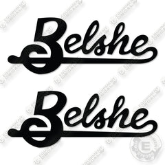 Belshe Trailer Logo Decal Kit Trailer - 17 Inches-  Aftermarket Kit