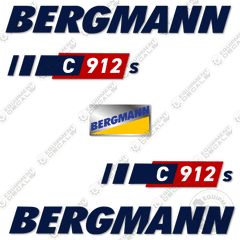 Fits Bergmann C912S Decal Kit Site Dumper