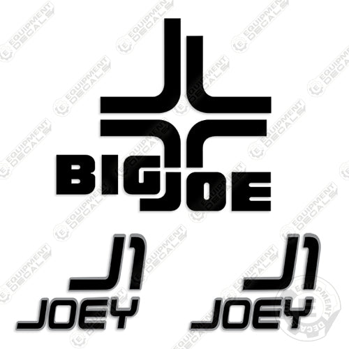 Big Joe Joey J1 Decal Kit Personal Lift