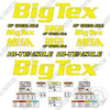 Image of Fits BigTex 22GN Trailer Decal Kit