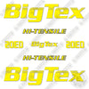 Image of BigTex 20ED Decal Kit Trailer- Aftermarket Kit