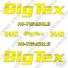 Image of BigTex 24AD Decal Kit Trailer- Aftermarket Kit