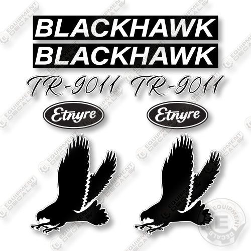 Blackhawk TR9011 Decal Kit Trailer - Aftermarket Kit