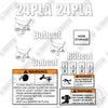 Image of Bobcat 4PLA Decal Kit Planer - Aftermarket Kit
