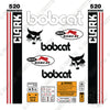 Image of Fits Bobcat 520 Decal Kit Track Loader