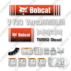 Bobcat  V723 Versahandler Decal Kit Telehandler - Aftermarket Kit