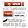 Image of Bobcat  V723 Versahandler Decal Kit Telehandler - Aftermarket Kit