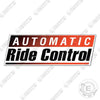 Image of Fits Bobcat Automatic Ride Control Decal Skid Steer
