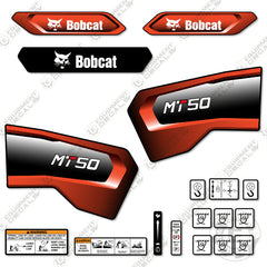 Bobcat MT50 Custom Stage 5 Decal Kit Mini Track Loader- Aftermarket Kit