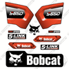 Image of Bobcat S650 Decal Kit Skid Steer - Aftermarket Kit