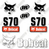 Image of Bobcat S70 Decal Kit Skid Steer Loader- Aftermarket Kit