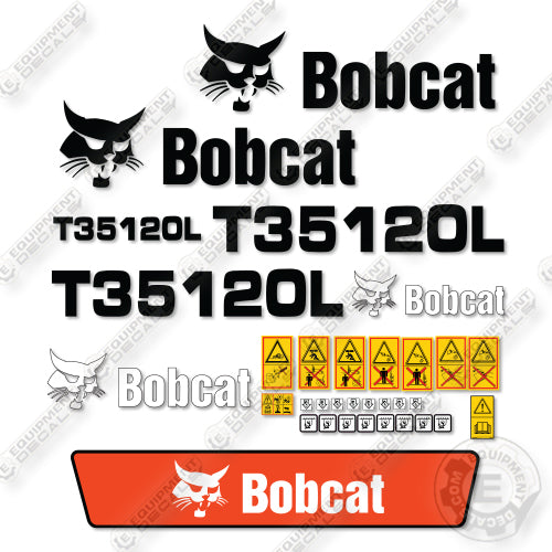 Fits Bobcat T35120L Decal Kit Telehandler