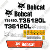 Image of Fits Bobcat T35120L Decal Kit Telehandler