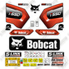 Image of Bobcat T550 Decal Kit Track Loader  - Aftermarket Kit