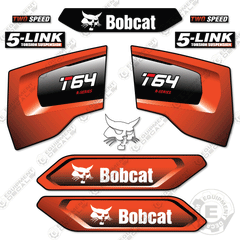 Fits Bobcat T64 Decal Kit Track Loader