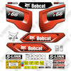 Image of Bobcat T66 Decal Kit Track Loader- Aftermarket Kit
