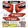 Image of Bobcat T86 Decal Kit Track Loader- Aftermarket Kit