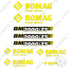 Image of Bomag BM2000/75 Decal Kit Cold Planer