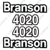 Image of Branson 4020 Decal Kit Front End Loader - Aftermarket Kit