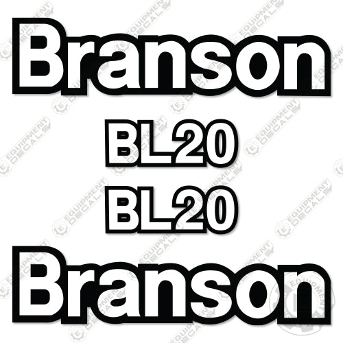 Branson BL20 Decal Kit Front End Loader - Aftermarket Kit