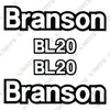 Image of Branson BL20 Decal Kit Front End Loader - Aftermarket Kit