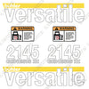 Image of Buhler Versatile 2145 Genesis 3 Decal Kit Tractor