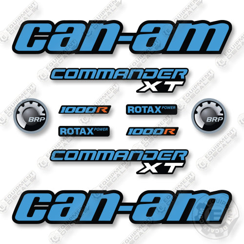 Can-Am 1000R Decal Kit UTV - Blue & Orange- Aftermarket Kit