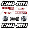 Image of Can-Am Defender XT HD7 Decal Kit UTV - Aftermarket Kit
