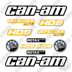 Can-Am Defender XU HD9 Decal Kit UTV - Aftermarket Kit