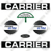 Image of Carrier Phoenix Ultra Decal Kit Refrigeration Unit - Aftermarket Kit