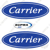 Image of Fits Carrier Supra 660 Decal Kit Refrigeration Unit