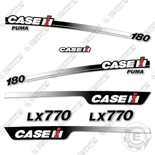 Case 180 Puma + Case lx770 Package Decal Kit Tractor - Aftermarket Kit