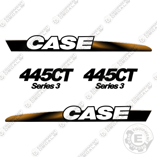 Fits Case 445CT Series 3 Decal Kit Track Loader