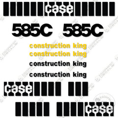 Fits Case 585C Decal Kit Forklift