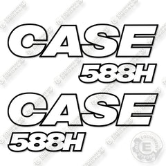 Case 588H Decal Kit  Forklift -New Style-  Aftermarket Kit