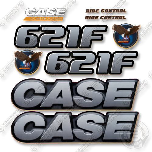 Case 621F Decal Kit Wheel Loader - Aftermarket Kit