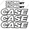 Image of Fits Case 750M WT Decal Kit Dozer - 3M REFLECTIVE!