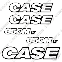 Fits Case 850M LT Decal Kit Dozer - 3M REFLECTIVE!