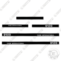 Fits Case 9180 Decal Kit Tractor - 1980s Style