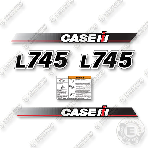Case L745 Decal Kit Loader - Aftermarket Kit