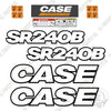 Image of Case SR240B Decal Kit Skid Steer - Aftermarket Kit