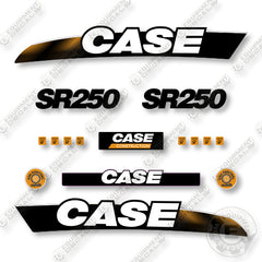 Case SR250 2011 Decal Kit Skid Steer Loader - Aftermarket Kit (Copy)