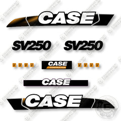 Case SV250 2011 Decal Kit Skid Steer Loader - Aftermarket Kit