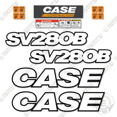 Case SV280B Decal Kit Skid Steer - Aftermarket Kit
