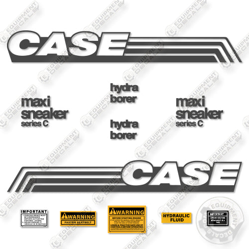 Fits Case Maxi Sneaker Series C Decal Kit