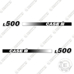 Fits Case L500 Decal Kit Loader Arms