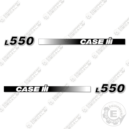 Fits Case L550 Decal Kit Loader Arms